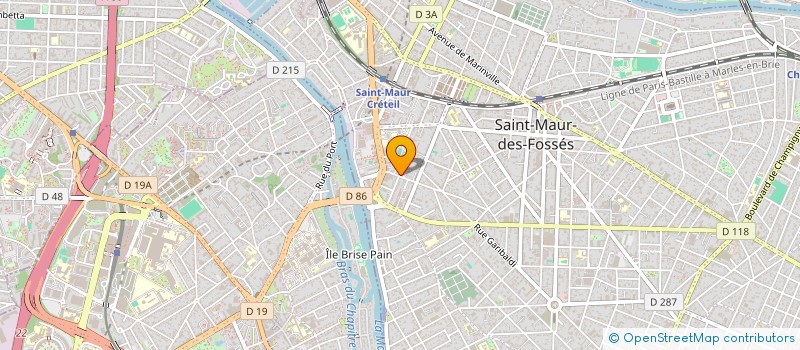 localisation de l'entreprise INFOCAP EDITIONS à SAINT-MAUR-DES-FOSSES