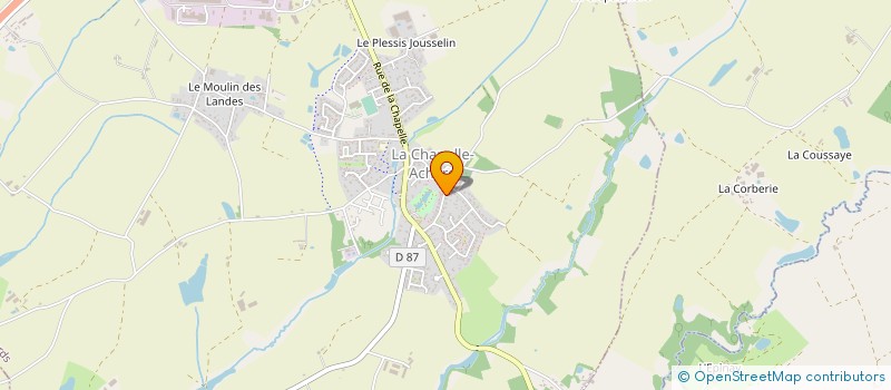 localisation de l'entreprise INFOCEANE à LES ACHARDS