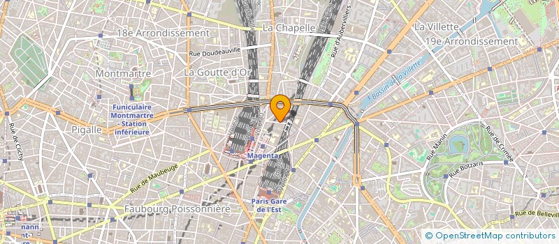 localisation de l'entreprise INFOCITE  PARIS