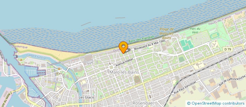 localisation de l'entreprise INFOCITY NEWS à DUNKERQUE