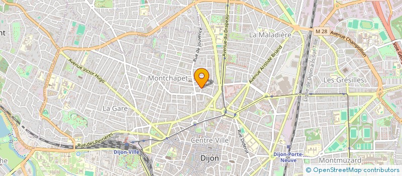 localisation de l'entreprise INFOCOM  DIJON