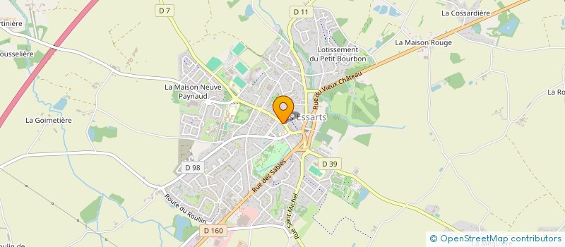 localisation de l'entreprise INFOCONCEPTION  VERTOU