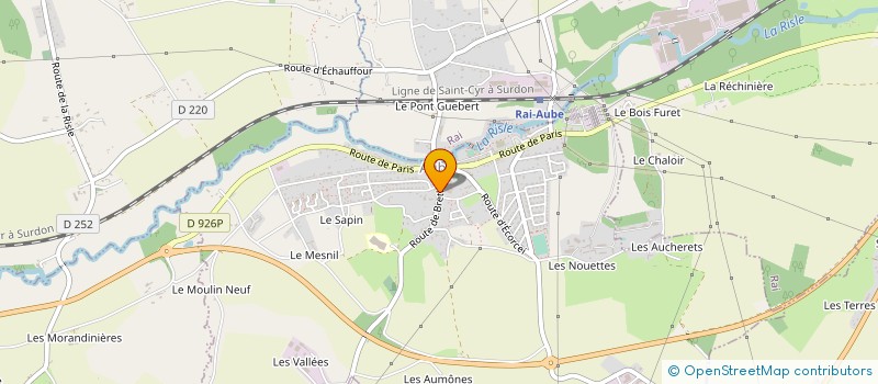 localisation de l'entreprise INFOCORP SARL à AUBE