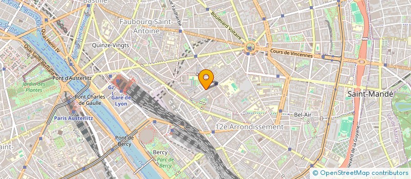 localisation de l'entreprise INFODEPOT  PARIS