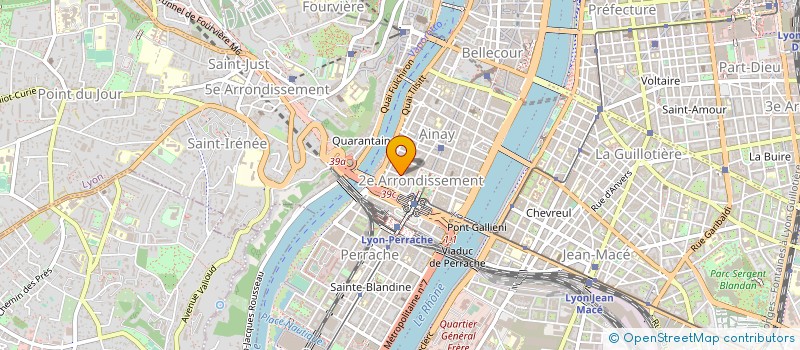 localisation de l'entreprise INFODESCA à LYON