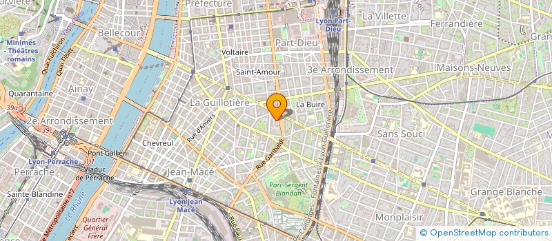 localisation de l'entreprise INFODY  LYON