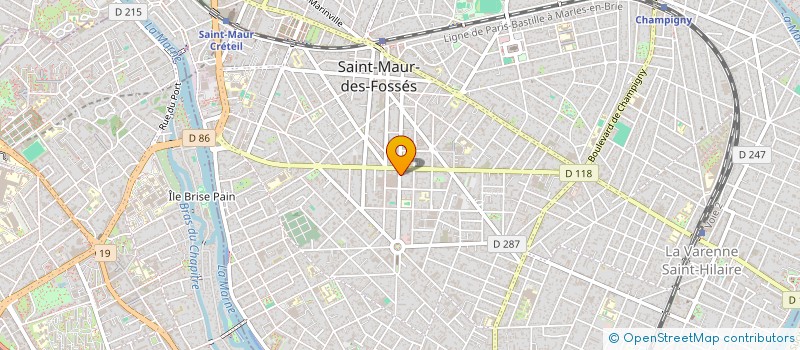 localisation de l'entreprise INFOFI à SAINT-MAUR-DES-FOSSES