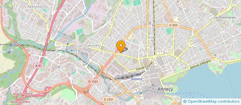 localisation de l'entreprise INFOGRAFIC DESIGN SERVICES  ANNECY