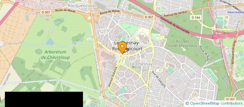 localisation de l'entreprise INFOGRAPH à LE CHESNAY-ROCQUENCOURT