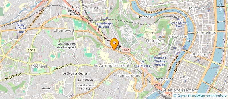 localisation de l'entreprise INFOLANGUES SARL à LYON