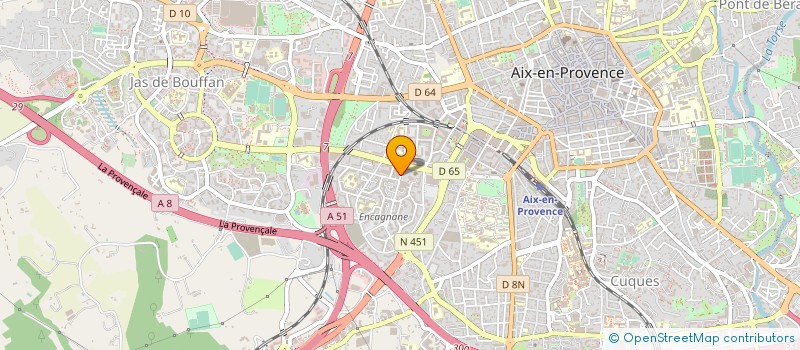 localisation de l'entreprise INFOLASER à AIX-EN-PROVENCE