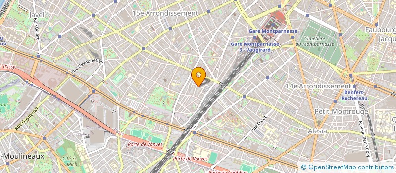 localisation de l'entreprise INFOLEV  PARIS