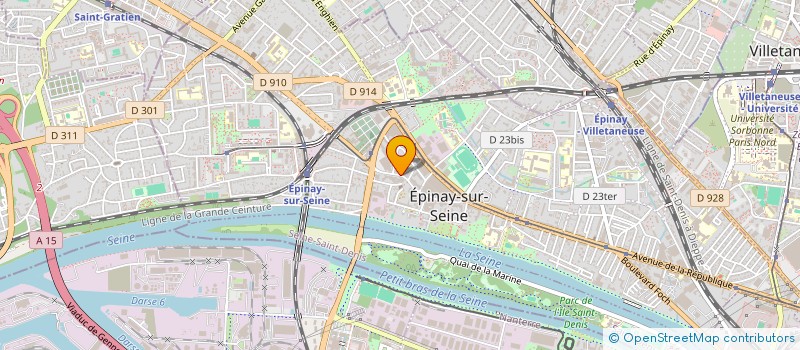 localisation de l'entreprise INFOLINE SOFT à EPINAY-SUR-SEINE
