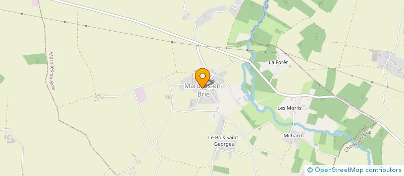localisation de l'entreprise INFOLUTIONS à MAROLLES-EN-BRIE