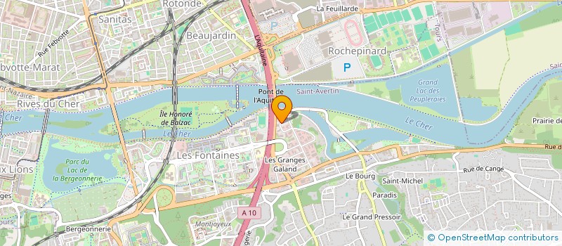 localisation de l'entreprise INFOLYS à SAINT-AVERTIN