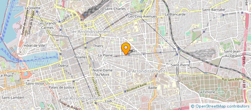 localisation de l'entreprise INFOMAD à MARSEILLE