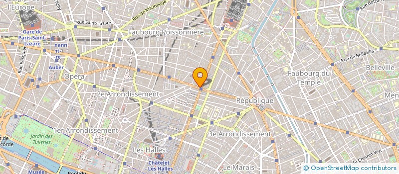 localisation de l'entreprise INFOMAIL  PARIS 10