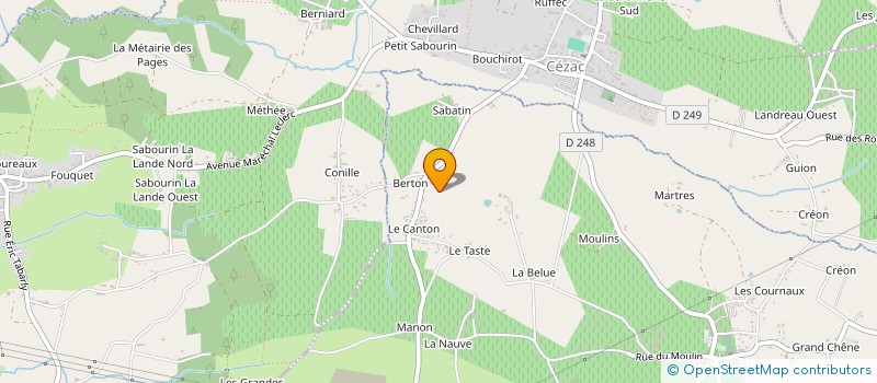 localisation de l'entreprise INFOMIX  CUBNEZAIS