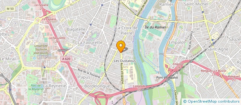 localisation de l'entreprise INFONIX FRANCE à TOULOUSE
