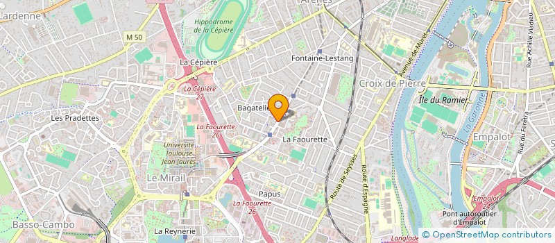 localisation de l'entreprise INFOPHONE  TOULOUSE