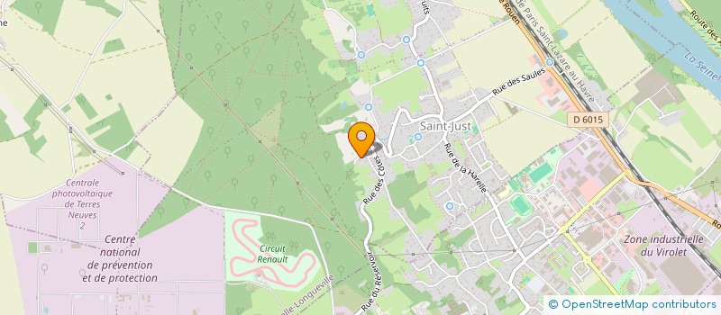 localisation de l'entreprise INFOPROGIS  LA CHAPELLE-LONGUEVILLE