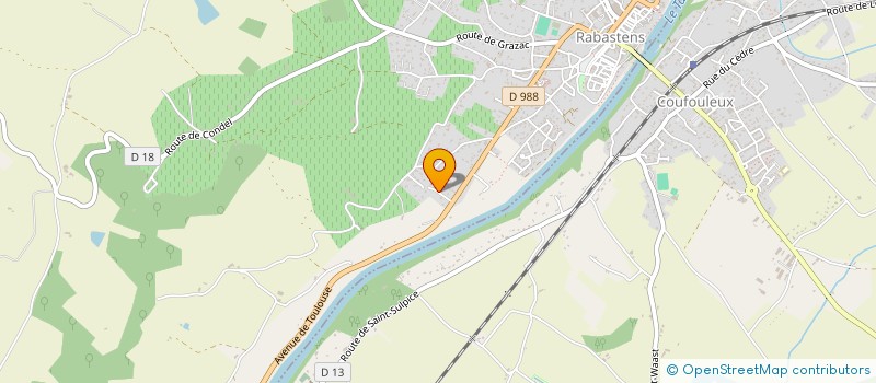 localisation de l'entreprise INFOR'MARTY  SAINT-SULPICE-LA-POINTE