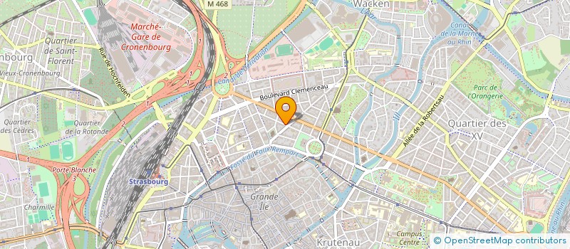 localisation de l'entreprise INFORACING à STRASBOURG