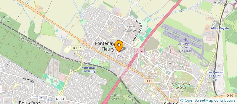 localisation de l'entreprise INFOREP à FONTENAY-LE-FLEURY