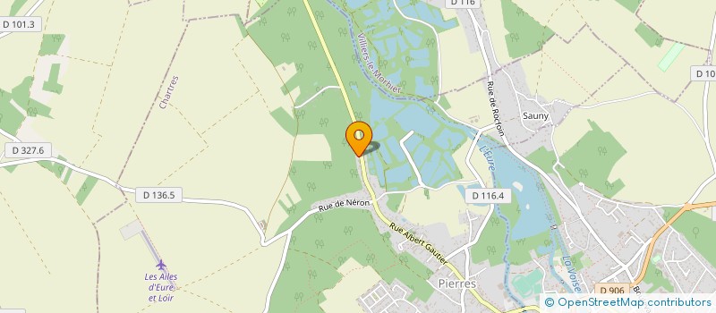 localisation de l'entreprise INFOREP SERVICES à HANCHES