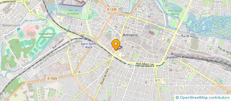 localisation de l'entreprise INFORLOG à AMIENS