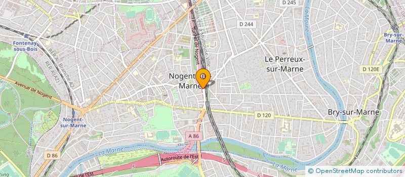 localisation de l'entreprise INFORM EVALUAT TECHNIQ FINANCIERE à NOGENT-SUR-MARNE