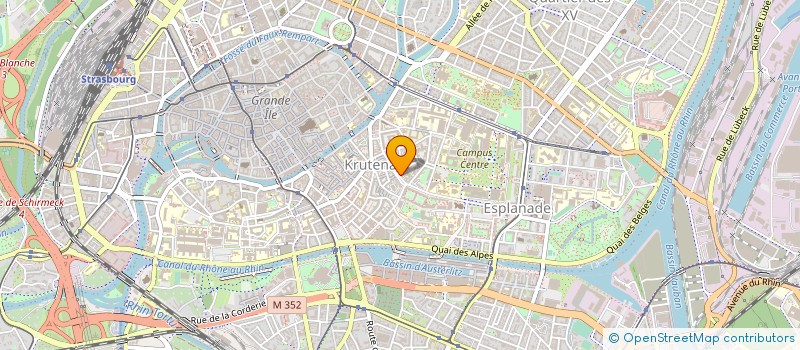 localisation de l'entreprise INFORMA à STRASBOURG