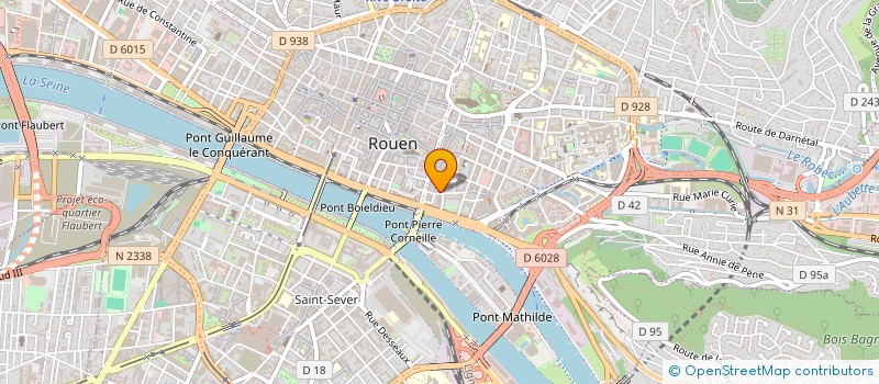 localisation de l'entreprise INFORMA à ROUEN