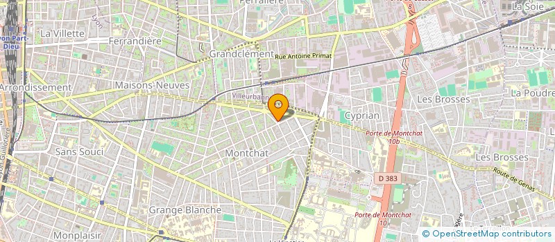 localisation de l'entreprise INFORMA ET GESTION ENTREPRISE EUROPEENNE  LYON