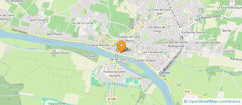 localisation de l'entreprise INFORMA'TECH GROUP  CHINON