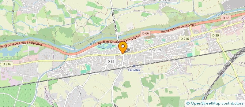 localisation de l'entreprise INFORMADEP  LE SOLER