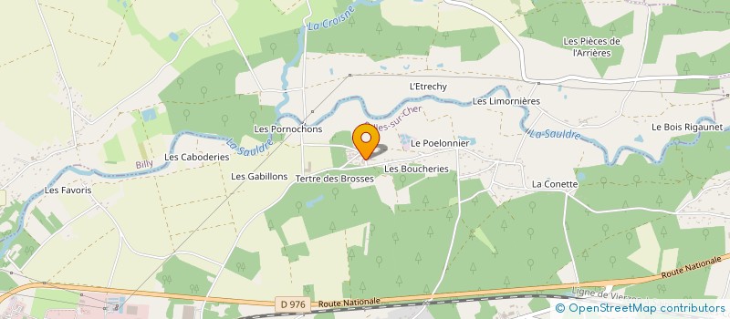 localisation de l'entreprise INFORMAGIC  SELLES-SUR-CHER