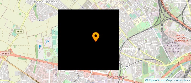 localisation de l'entreprise INFORMAIDE à STRASBOURG