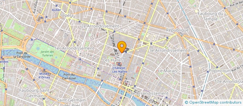 localisation de l'entreprise INFORMANET  PARIS