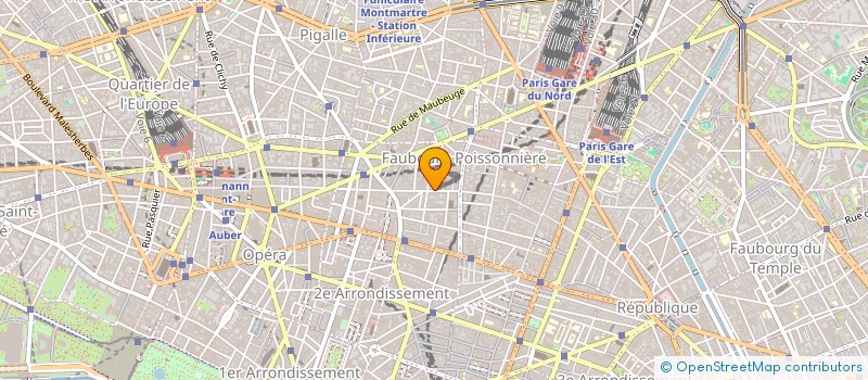 localisation de l'entreprise INFORMAT CONSEIL GESTION SERVICE à PARIS