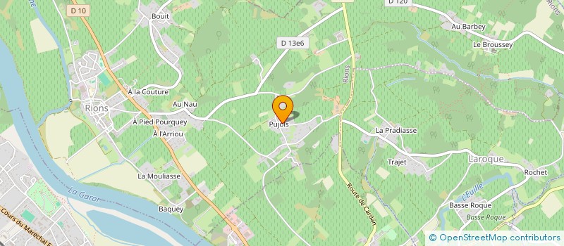 localisation de l'entreprise INFORMAT DEPANNAGE SYSTEME - I D S -  RIONS