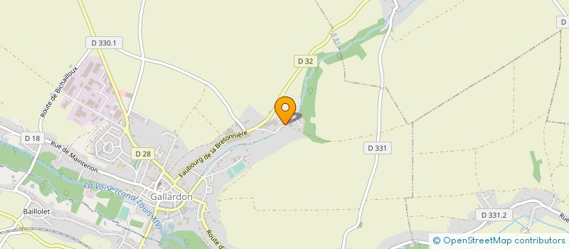 localisation de l'entreprise INFORMAT DEVELOP AUTOMATISME LOGISTIQUE à GALLARDON