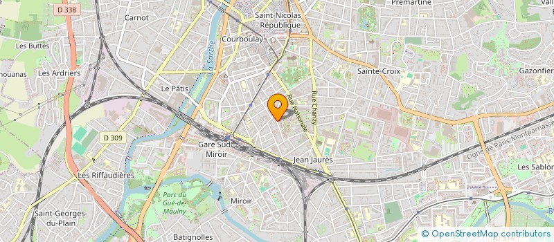 localisation de l'entreprise INFORMAT SARL à LE MANS