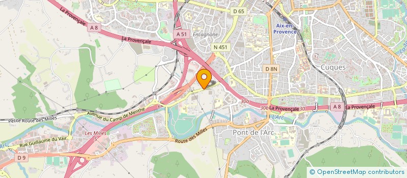 localisation de l'entreprise INFORMATAIX à AIX-EN-PROVENCE