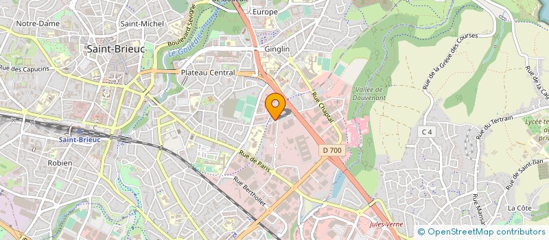localisation de l'entreprise INFORMATEC à SAINT-BRIEUC