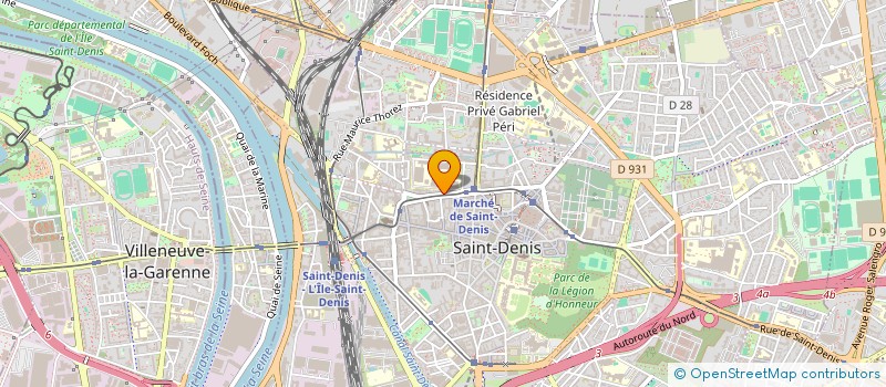localisation de l'entreprise INFORMATIC & COMMUNICATION TECHNOLOGY GROUP à SAINT-DENIS