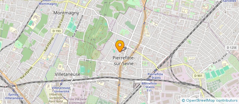 localisation de l'entreprise INFORMATIC & ELECTRONIC SYSTEM à PIERREFITTE-SUR-SEINE