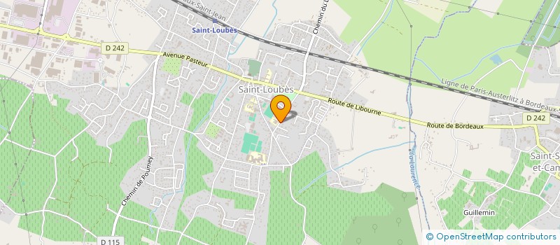 localisation de l'entreprise INFORMATIC PRATIC à SAINT-LOUBES