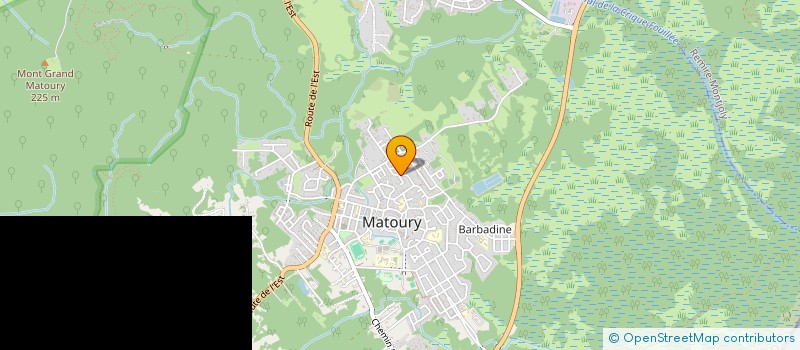 localisation de l'entreprise INFORMATICABLE  MATOURY