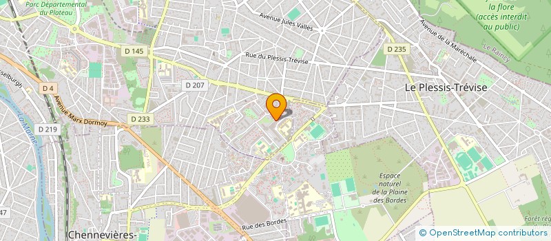localisation de l'entreprise INFORMATICLAND à CHAMPIGNY-SUR-MARNE